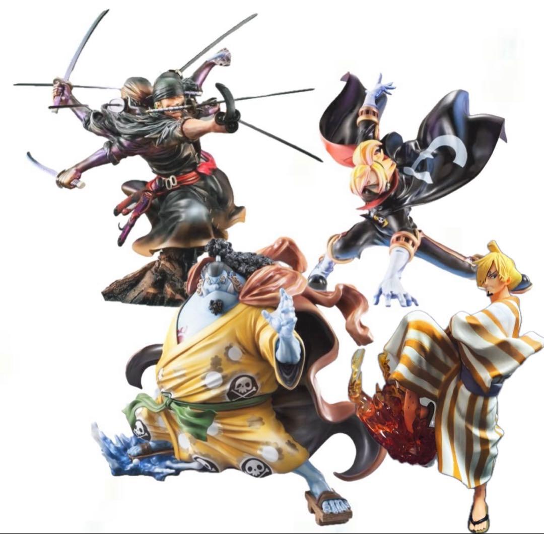 POP Maximum ジンベエ　ゾロ　阿修羅　サンジ　おそばマスクver.