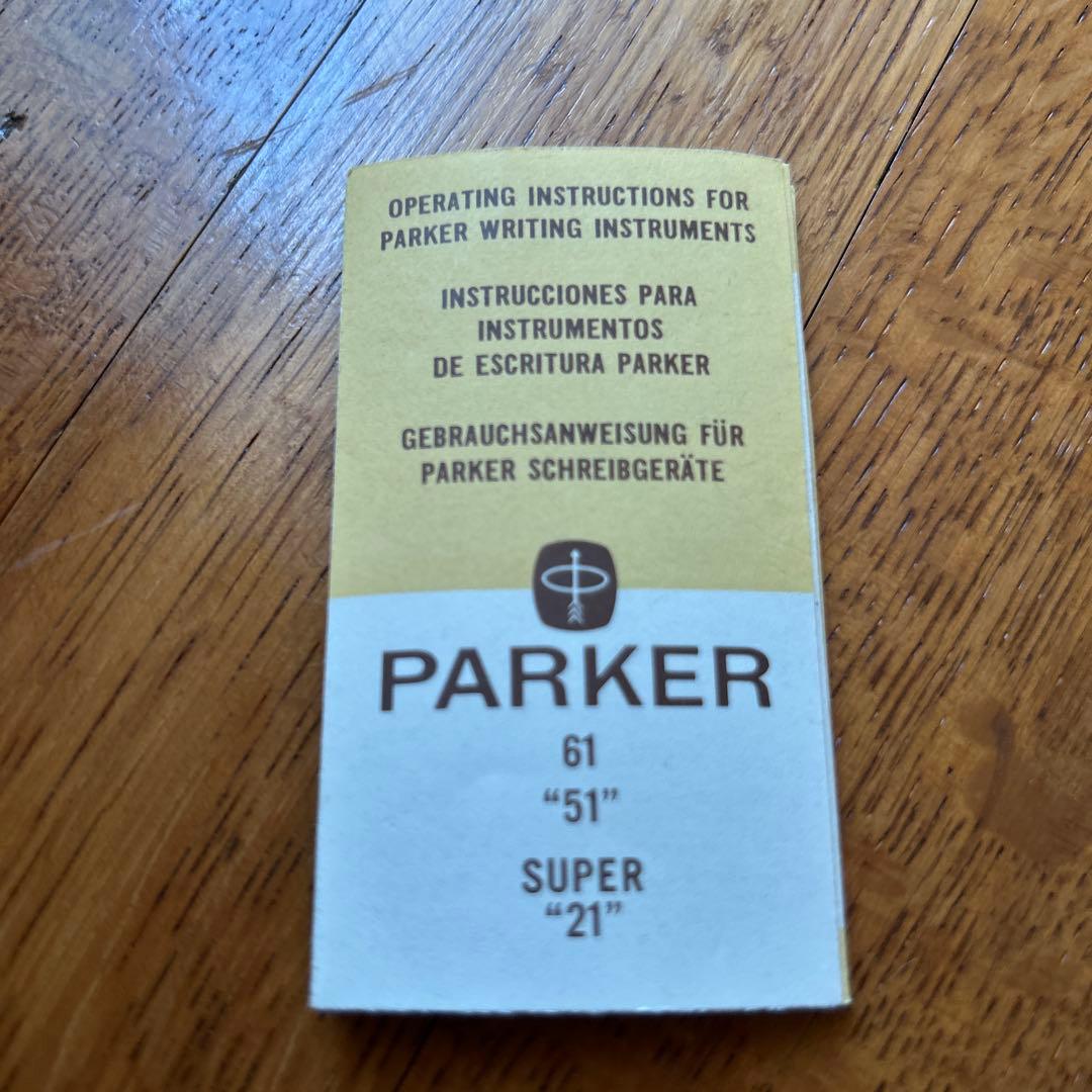 PERKER61◆万年筆＆ボールペンセット　アンティーク文具　ヴィンテージ