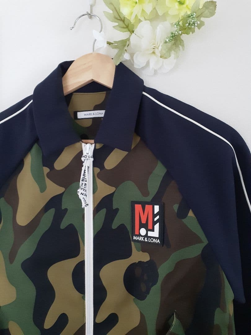 m*r様 マークアンドロナ　ブルゾン　アウター　38 迷彩　ゴルフ