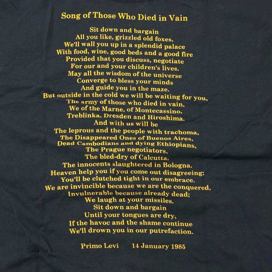 MANIC STREET PREACHERS ロングスリーブTシャツ【L】