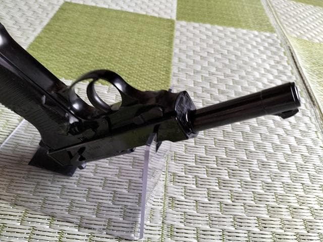 ワルサーｐ38ブローバック(ac40)ブラックメタル