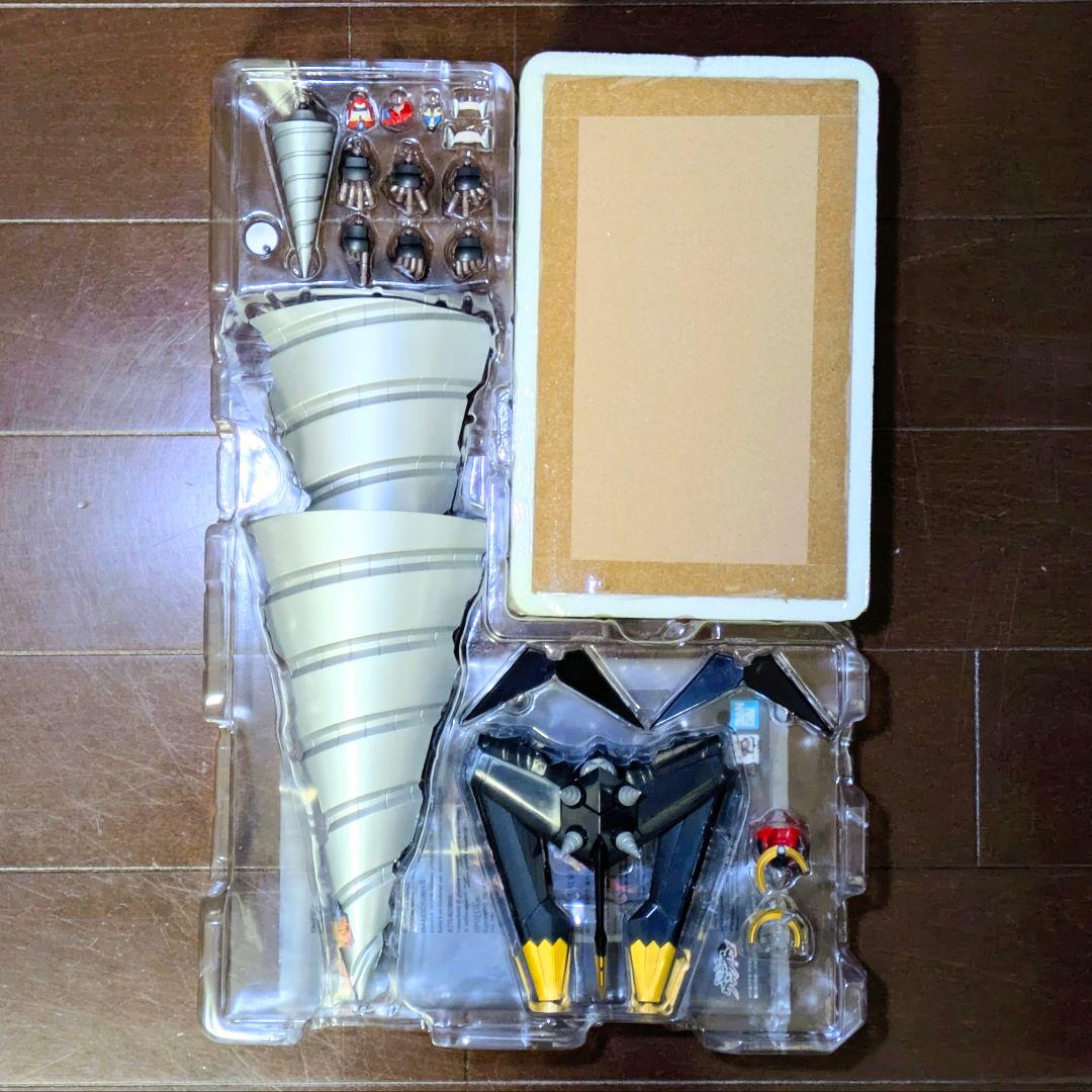 超合金魂 GX-107 完全変形合体 グレンラガン 大回転ギガドリルセット