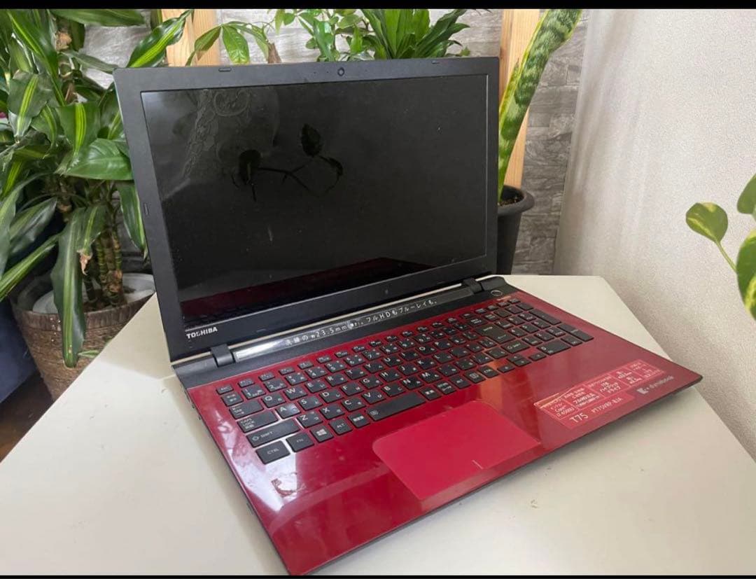 高性能Core i7❗️ T75/VR ◎✨カメラ&ブルーレイ対応ノートパソコン