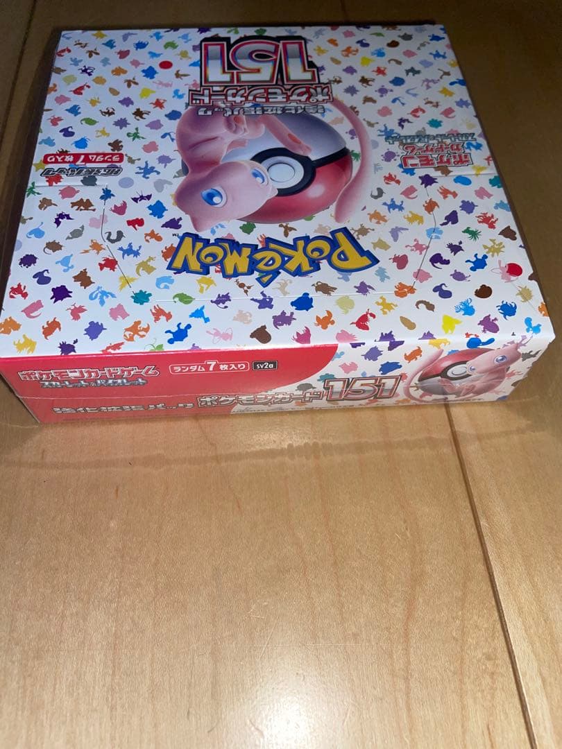 ポケカ　ポケセン産　151 BOX シュリンク付き　未開封