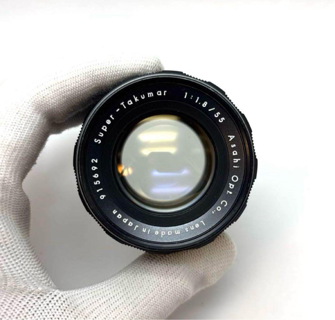 【美品】Super Takumar 55mm f1.8 前期型　m42マウント