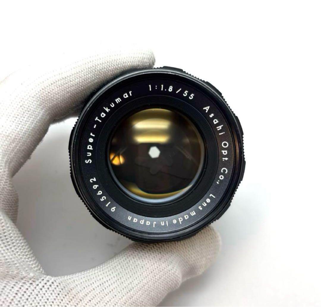 【美品】Super Takumar 55mm f1.8 前期型　m42マウント