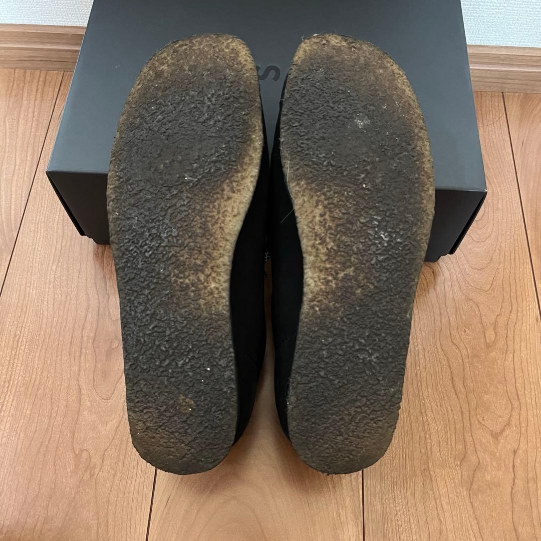 CLARKS WALLABEE クラークス ワラビー ブラック25.5cm