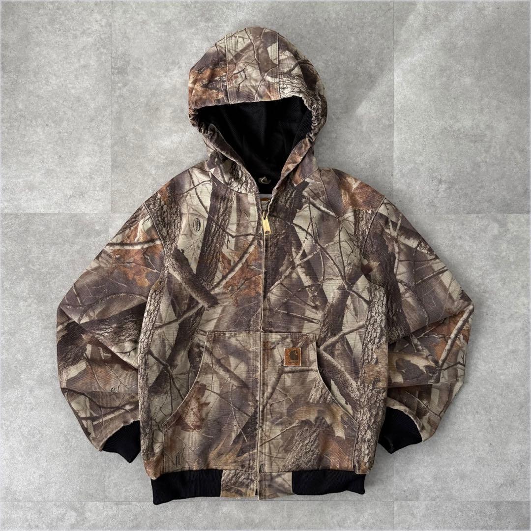 Carhartt カーハート アクティブジャケット リアルツリー ダック 古着