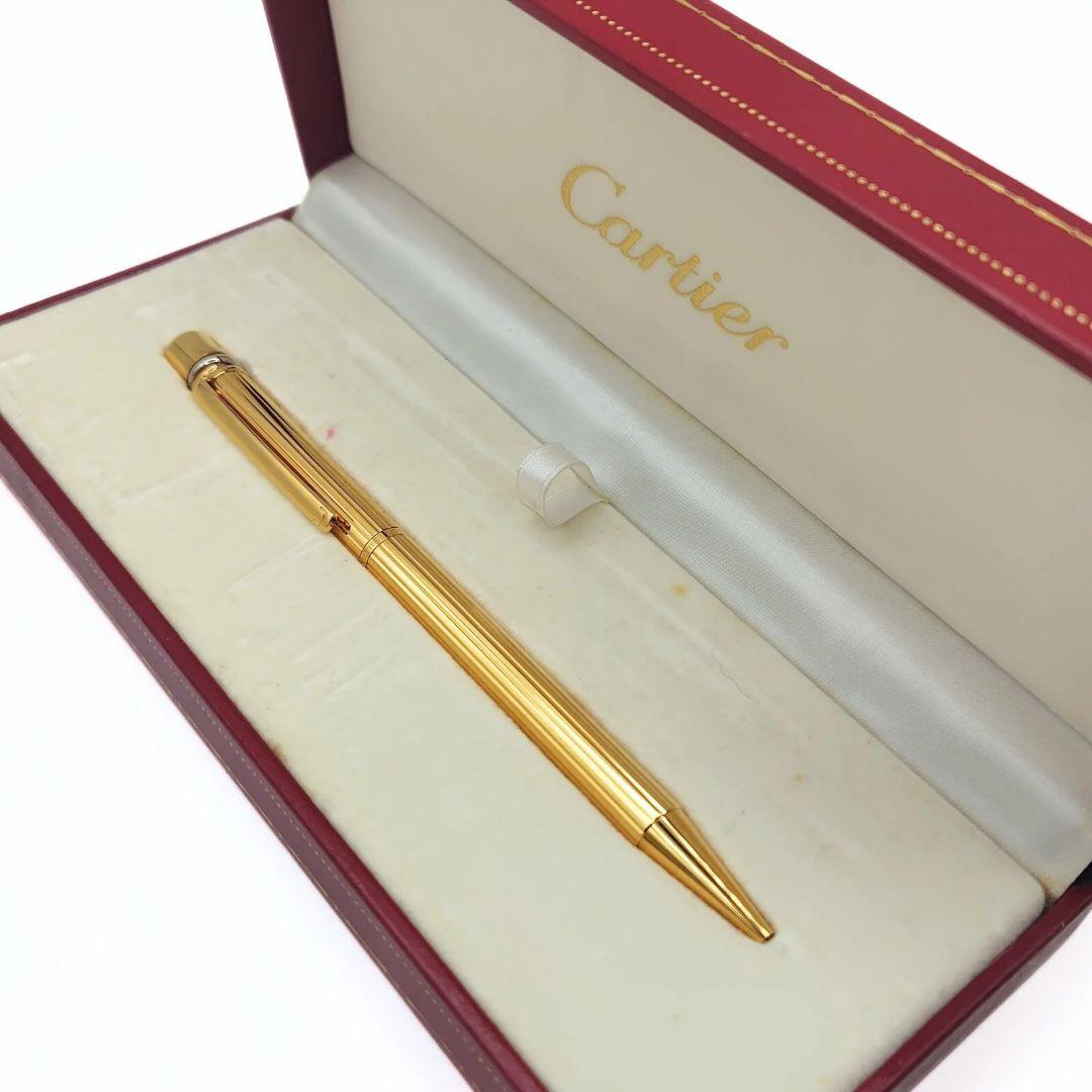 カルティエ GP トリニティ ボールペン 011032 筆記確認済み 箱付き