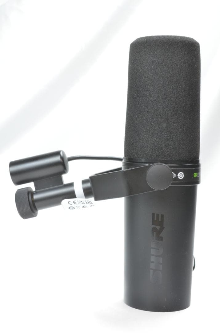 SHURE SM7dB 本物保証 (基板、QRコード確認済み) プリアンプ内蔵