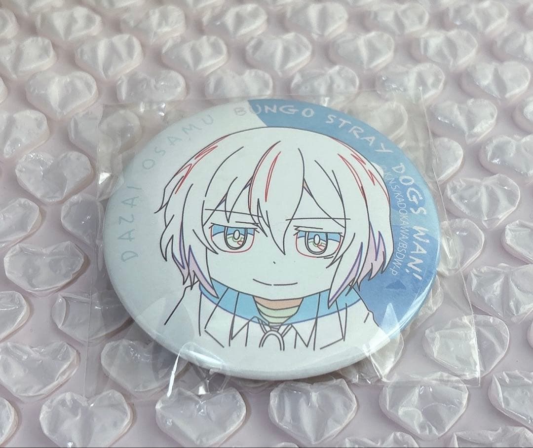 文豪ストレイドッグス 缶バッジ 太宰治 東京タワーアニメイト限定