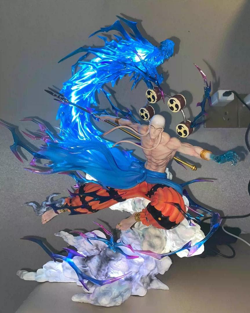 ワンピース 神 エネル ゴッド フィギュア ガレージキット popスケール