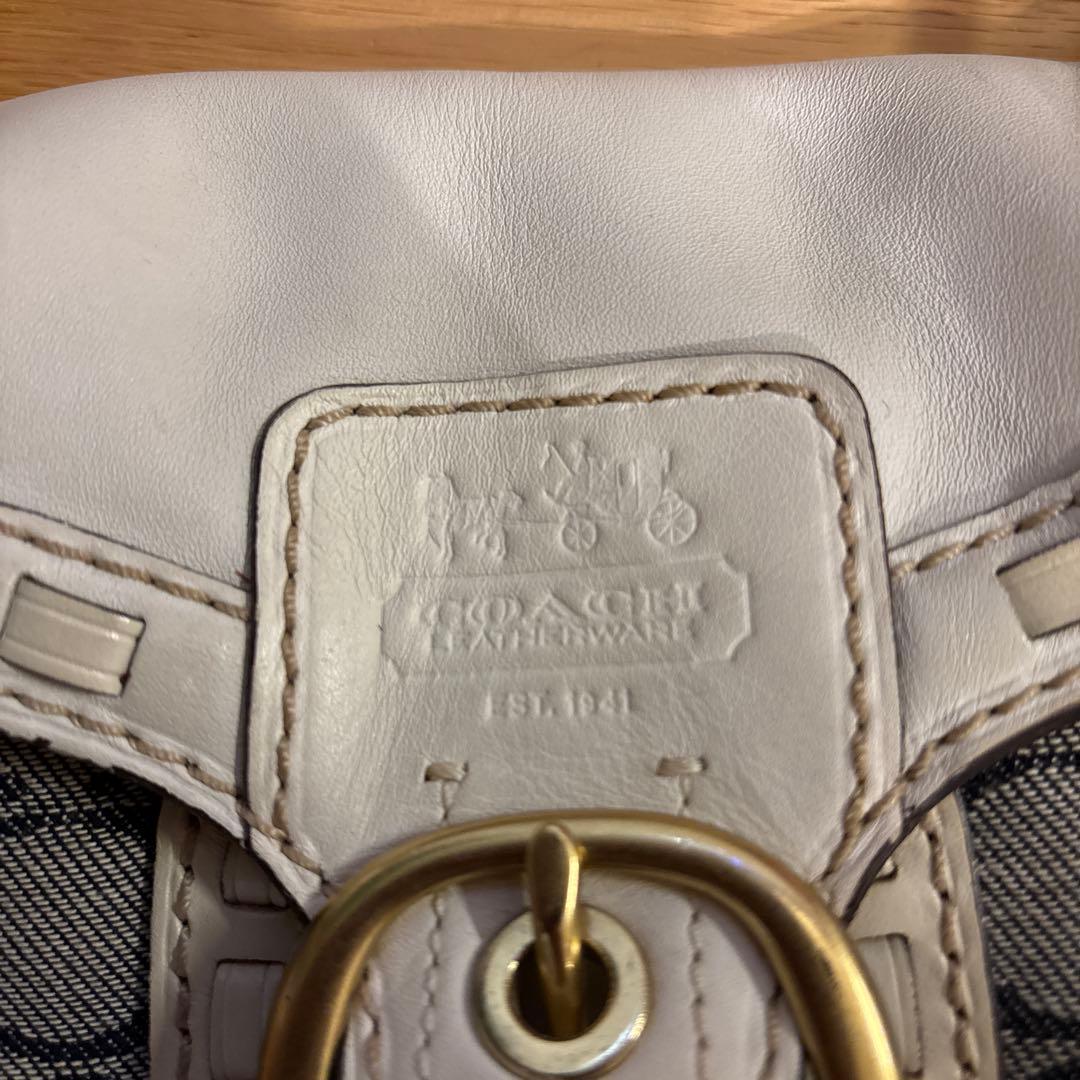 Coach ロゴ入りショルダーバッグ