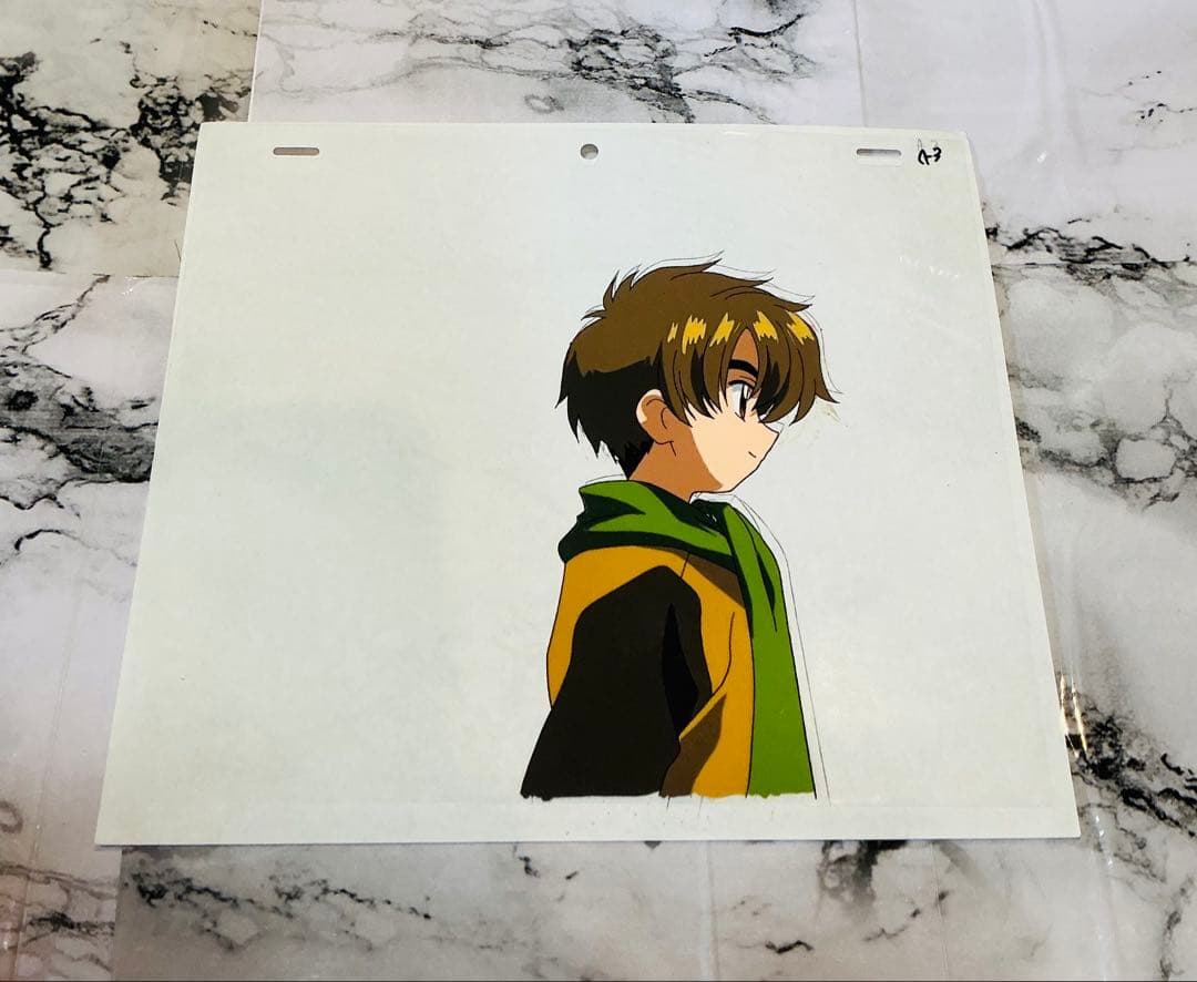 カードキャプターさくら　セル画　さくらちゃん　小狼くん　ケロちゃん　3枚セット