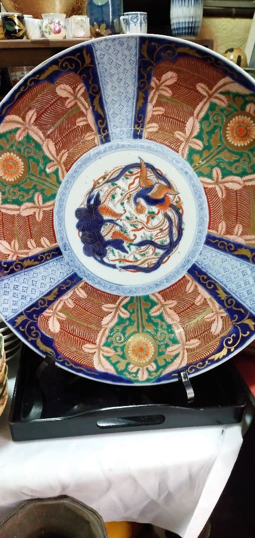 古九谷大皿45、5センチです