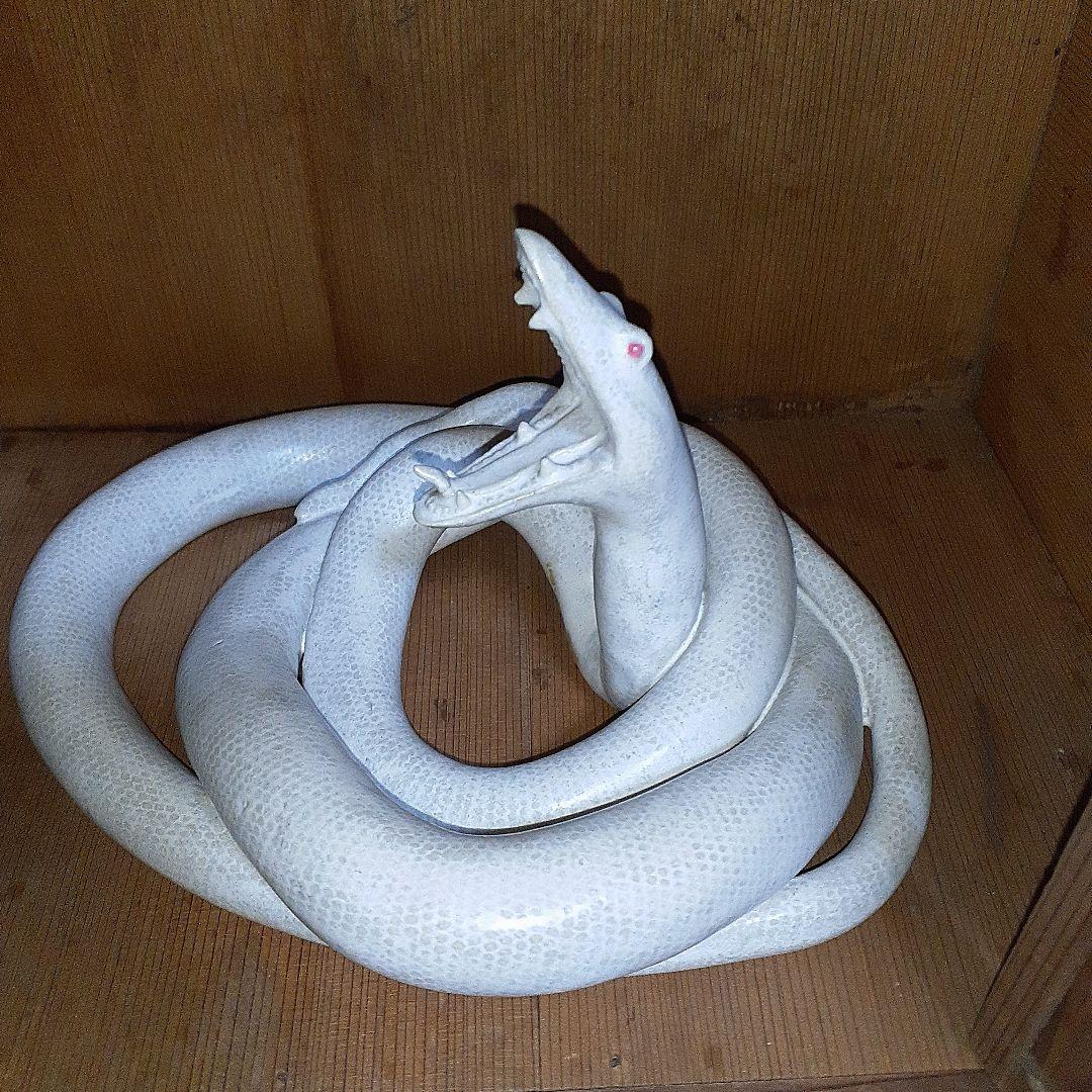 金運　巳神　白蛇様　大蛇　守り神　御神体