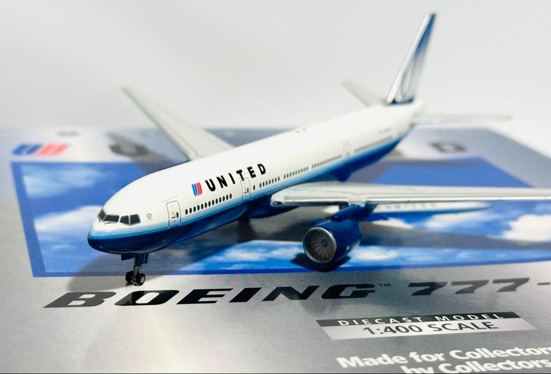 航空機・ヘリコプター Gemini 1/400 B777-200 United Airlines