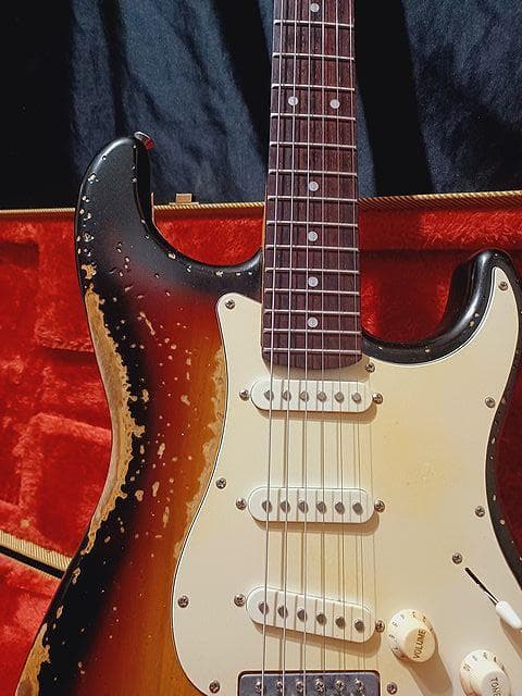 ★Custom HardRelic Sunburst Stratocaster★