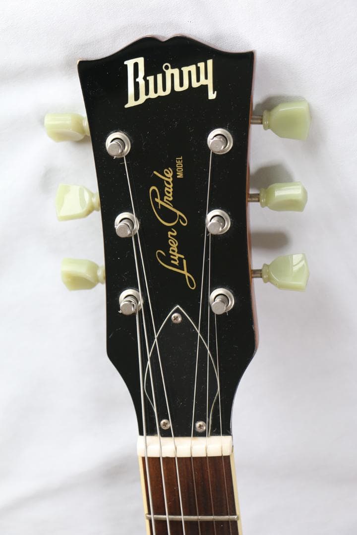 BURNY バーニー Super Grade レスポール ギター ハードケース付