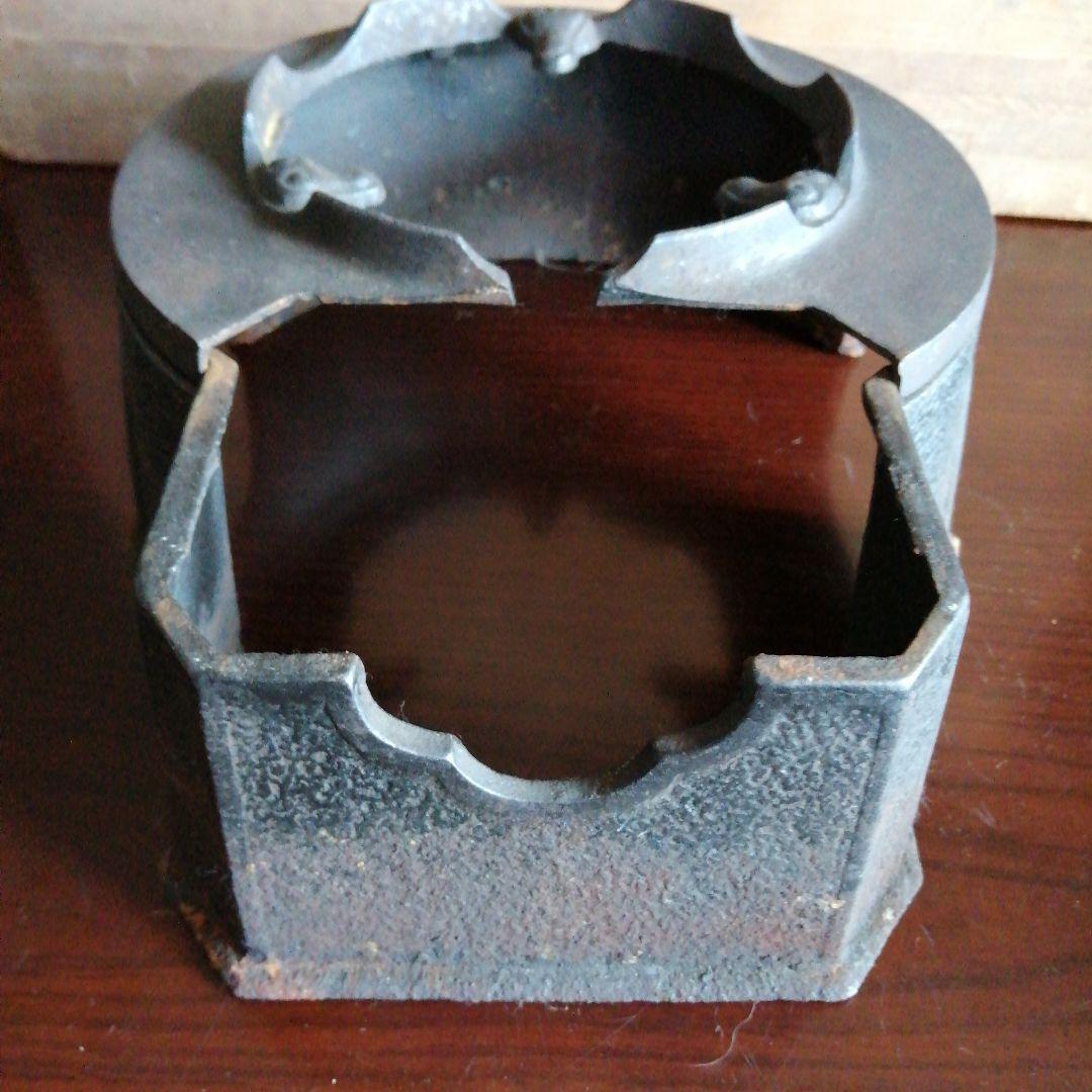 蓋付長火鉢鉄壺　29cm