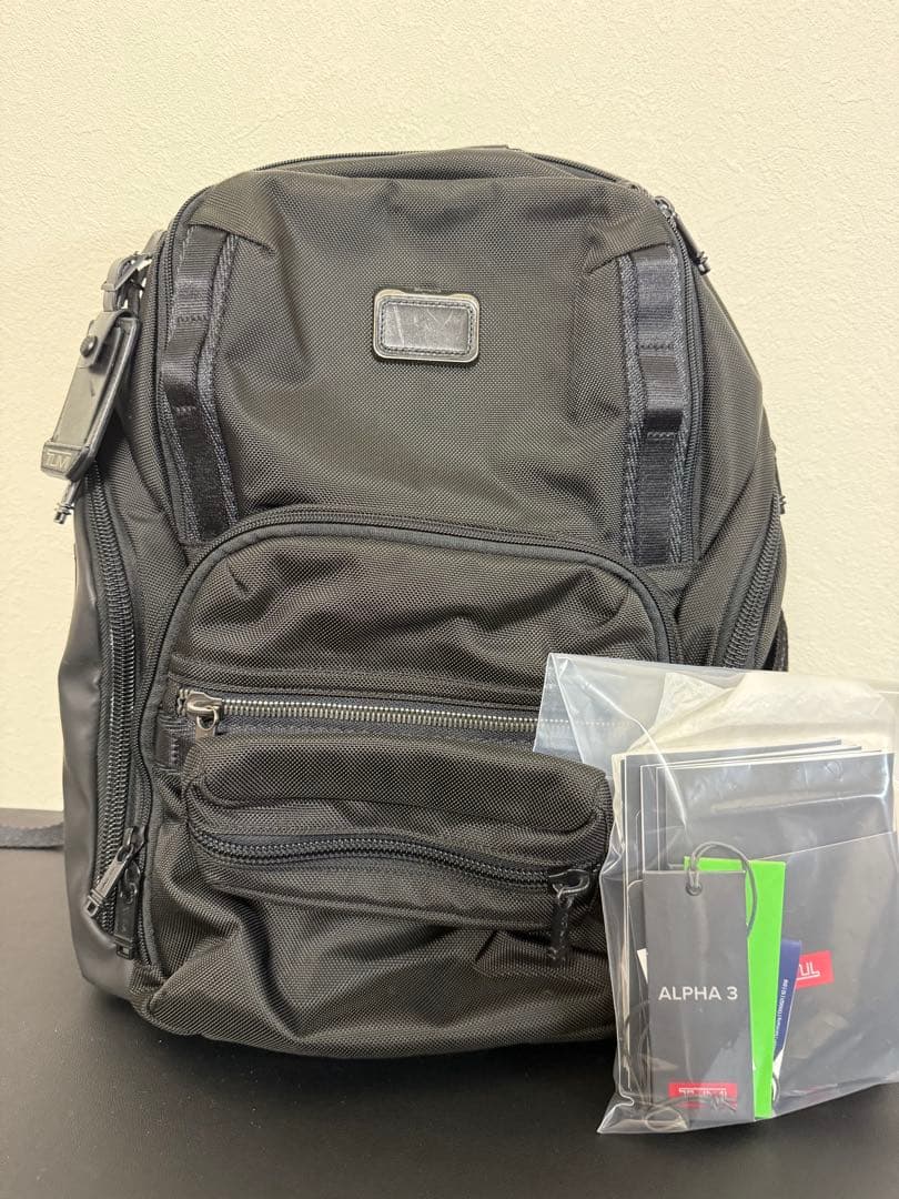 TUMI ALPHA 3 ブラックビジネスリュック