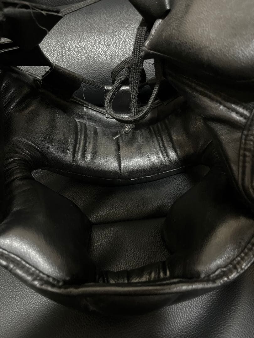 Winning ボクシンググローブ 黒8オンス　ヘッドギア、マーシャルワールド製