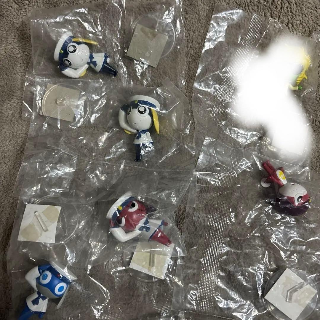 ケロロ軍曹 チャーム ミニフィギュア 17点 セット 平成 当時物 レトロ