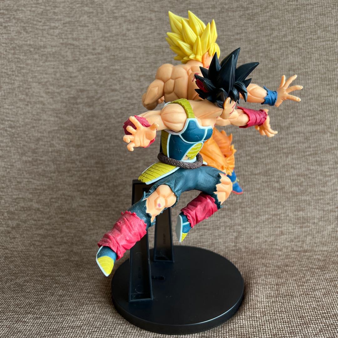 ドラゴンボール 孫悟空 バーダック フィギュア　親子かめはめ波　とよたろう