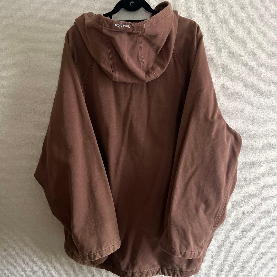 NAUTICA フード付きジャケット XL ブラウン