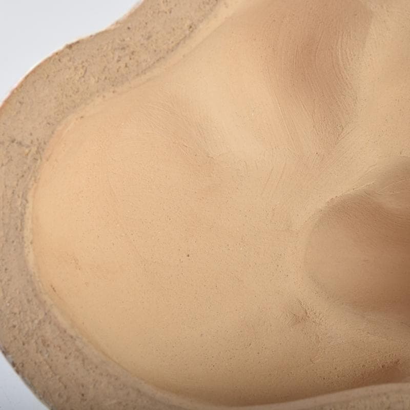 京焼　清水焼　清水六兵衛作　布袋像　置物　共箱　C　9099