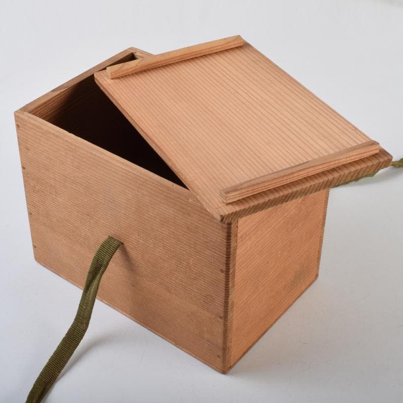 京焼　清水焼　清水六兵衛作　布袋像　置物　共箱　C　9099