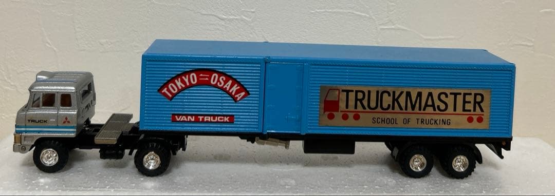 シンセイ￼爆走トラック軍団、高純度ダイカスト三菱バントレーラー625