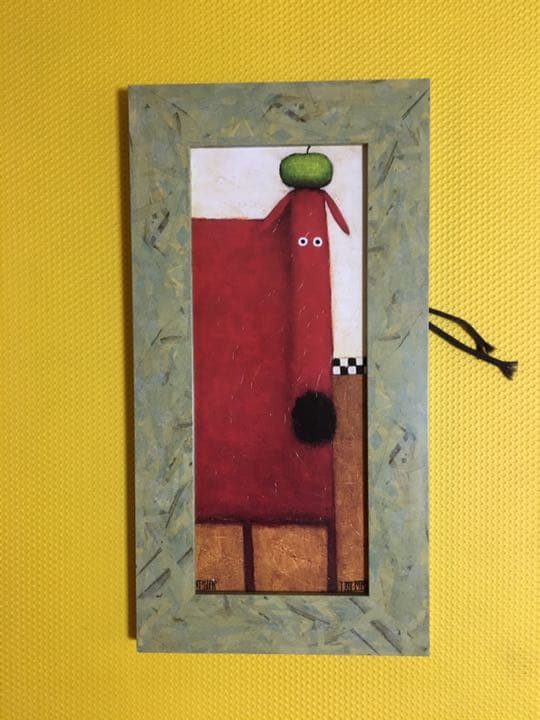 ダニエル　パトリック　ケスラー （Kessler）アートフレーム　犬の絵画