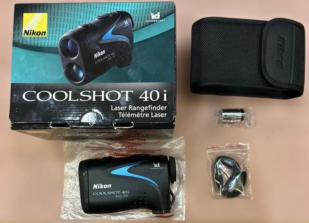 [新品　未使用品]Nikonニコン COOLSHOT 40i ゴルフ距離計