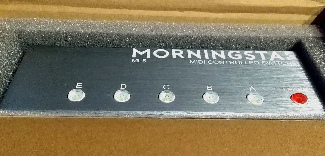 MORNINGSTAR ML5 MIDIコントロールスイッチャー