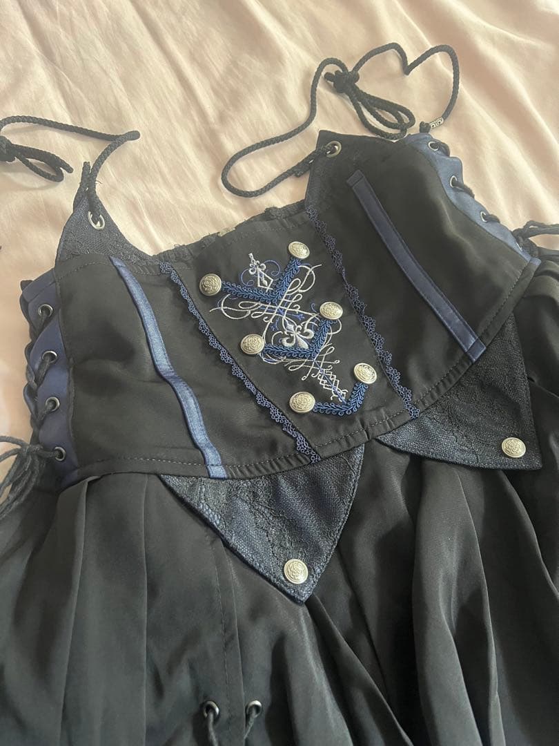 ozzon オッズオン capricious kitty スカート 黒 青