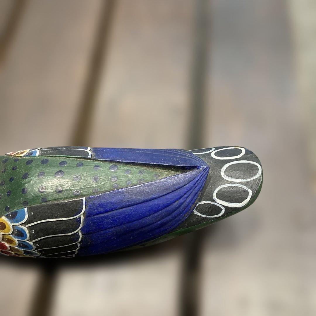 1930年代カラフルな木製デコイ イギリス製