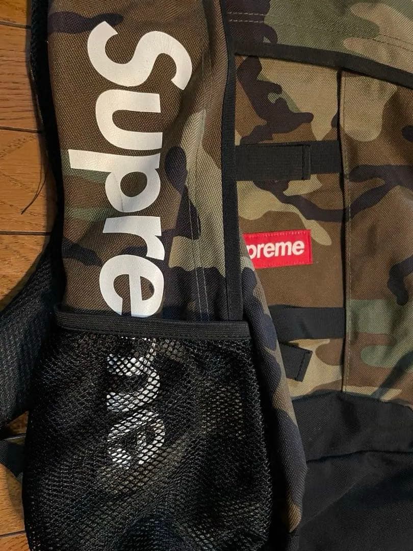 Supreme 迷彩バックパック