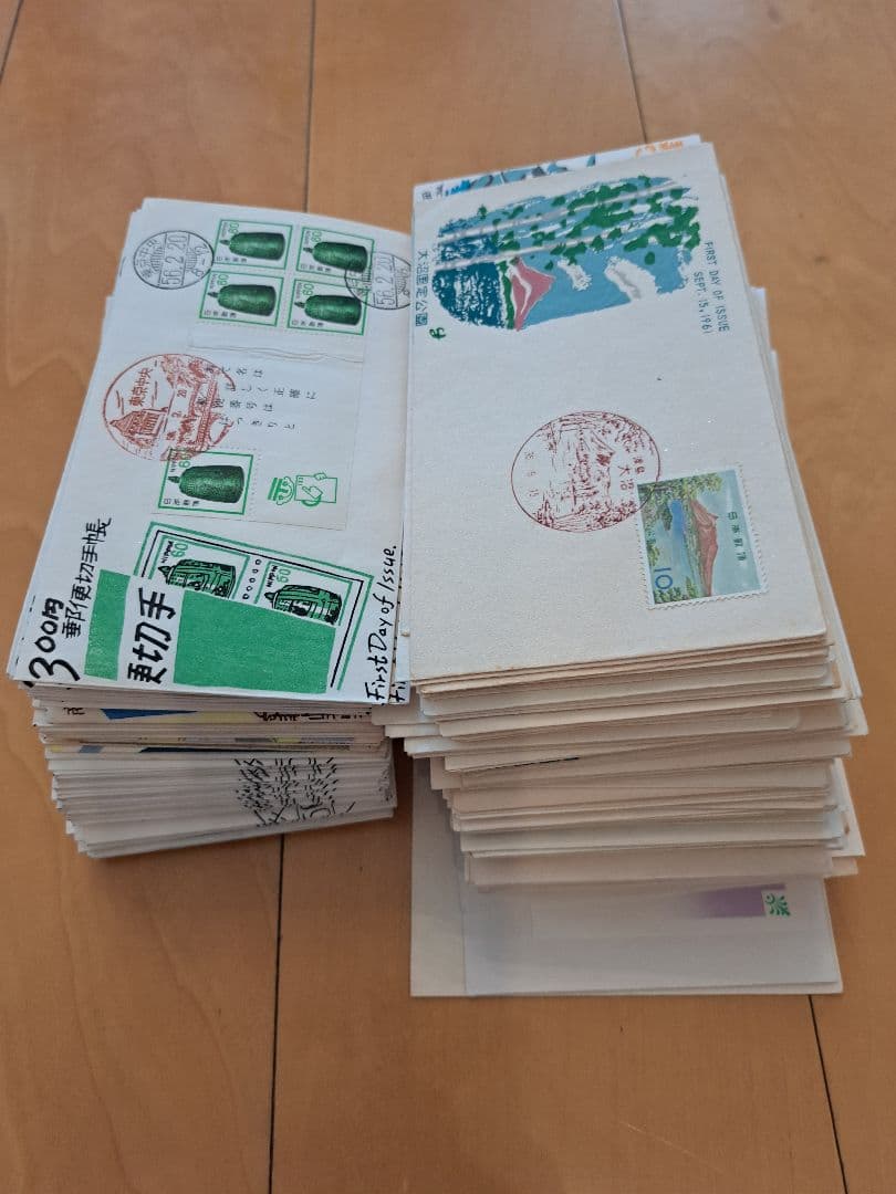 (マッサーはやし)　初日カバー　松屋木版　219通　日本