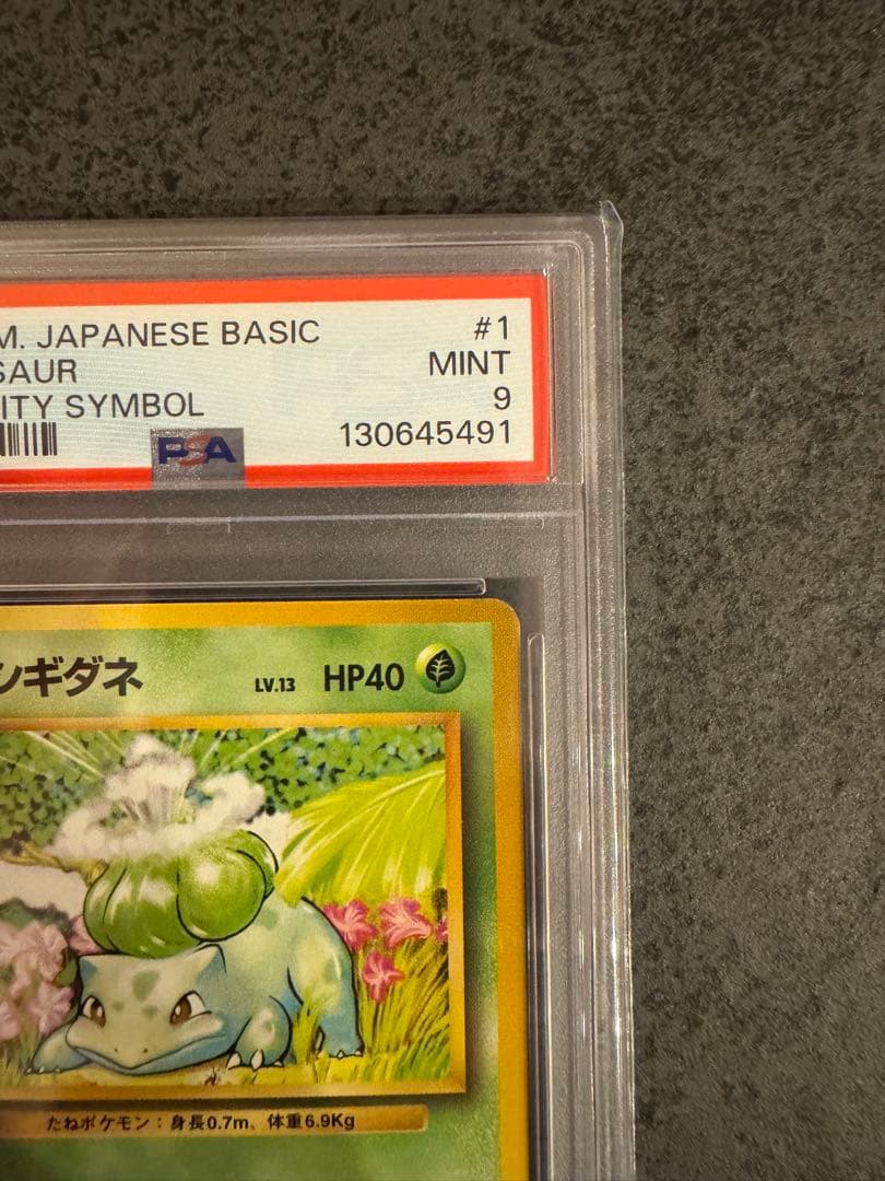 【PSA9 初版】フシギダネ ポケモンカード 旧裏 初版 マークなし