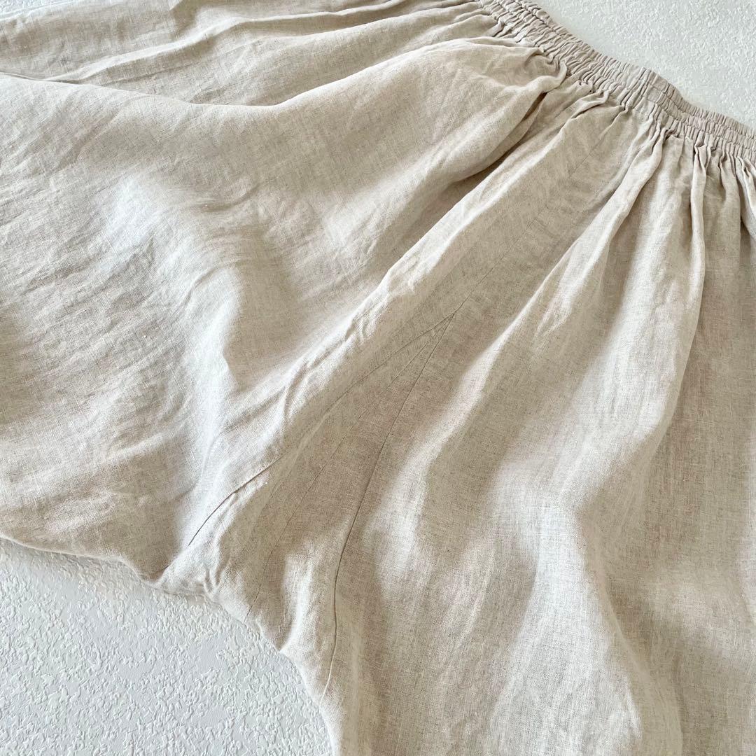 Vias Blomme コルトレイクリネン　バテンレース　サルエルパンツ