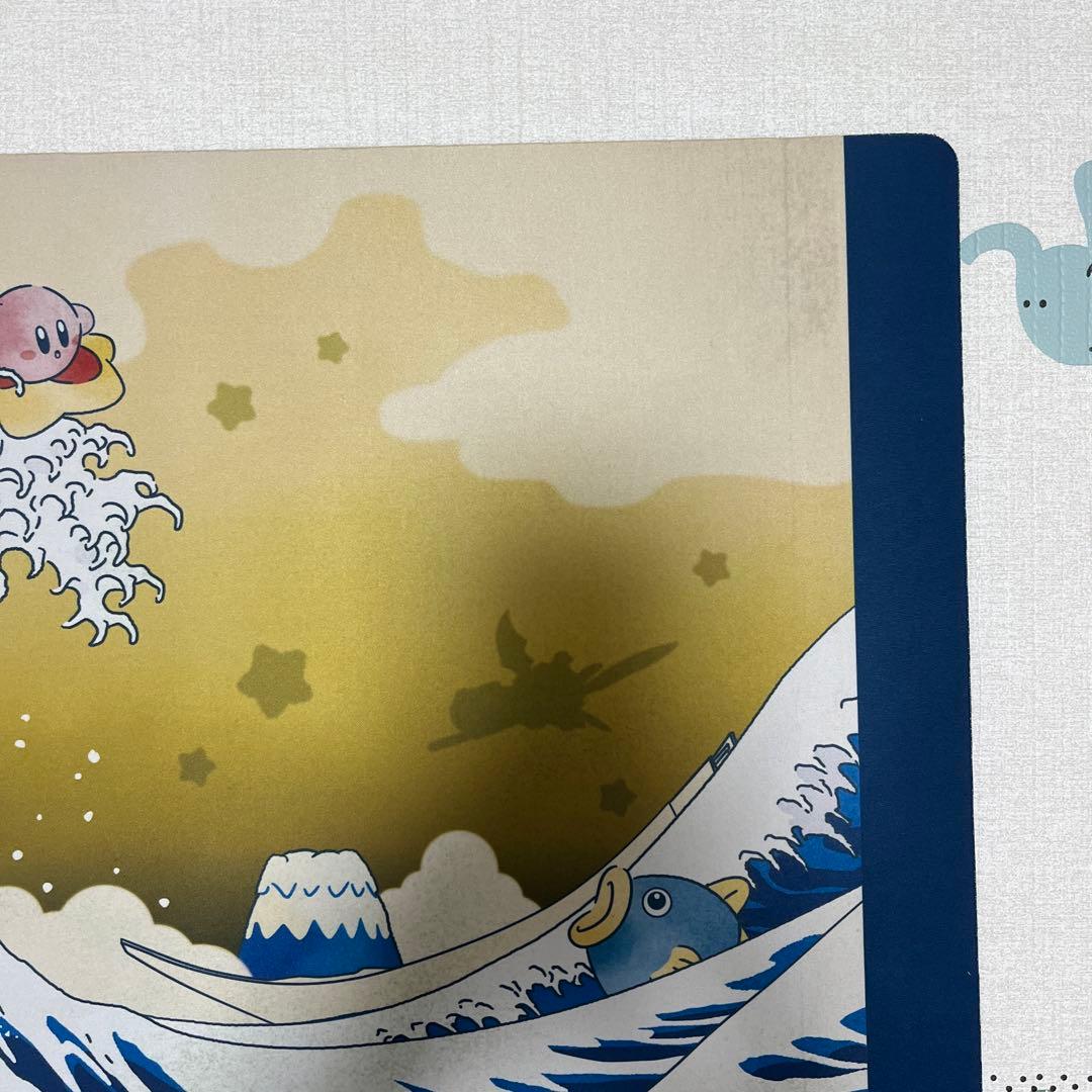 星のカービィ　プレイマット プププ三十六景　ラバーマット