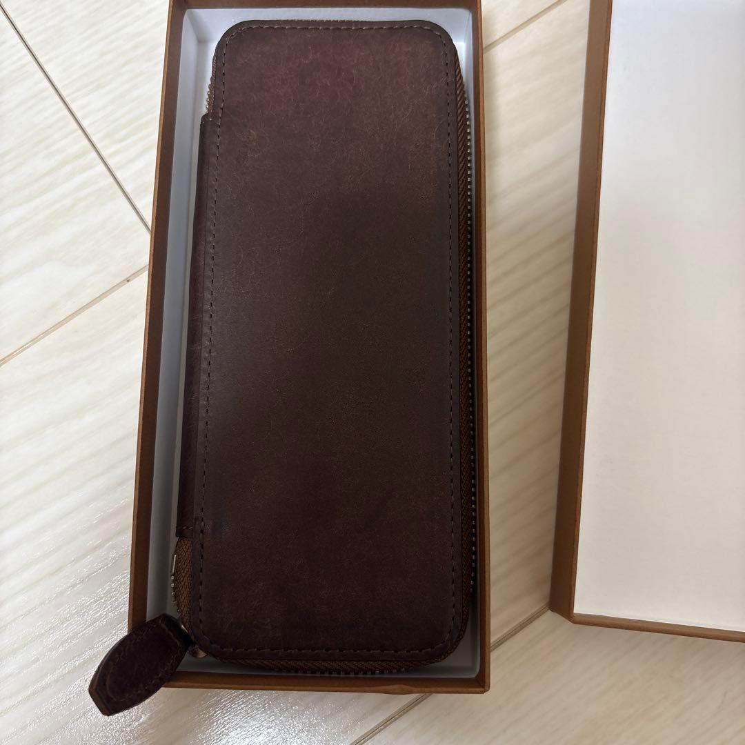 値下げ可能 SEASAR しーさー　ペンケース　Duct マルゴー　カスターニャ