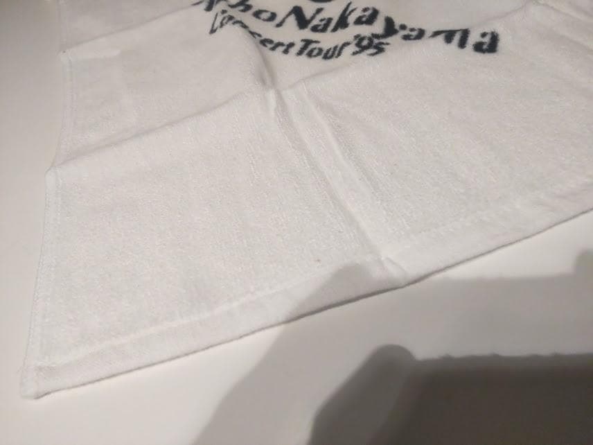 アイドル 歌手 1995年 Tour f コンサートツアー 中山美穂 タオル