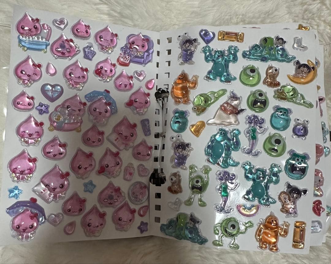 シール帳 完成品 ボンボンドロップシール バインダー