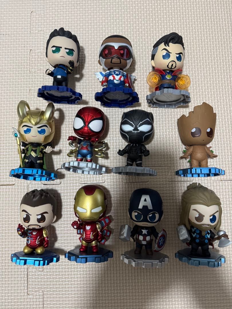 ホットトイズ 13体セット コスベイビー コスビ マーベル アベンジャーズ
