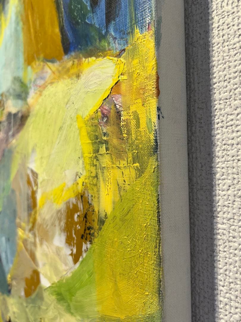 【F50号】金星 oil painting 絵画 原画 油絵