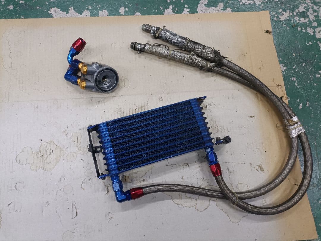 TRUST GReddy オイルクーラー　AE86 トラスト