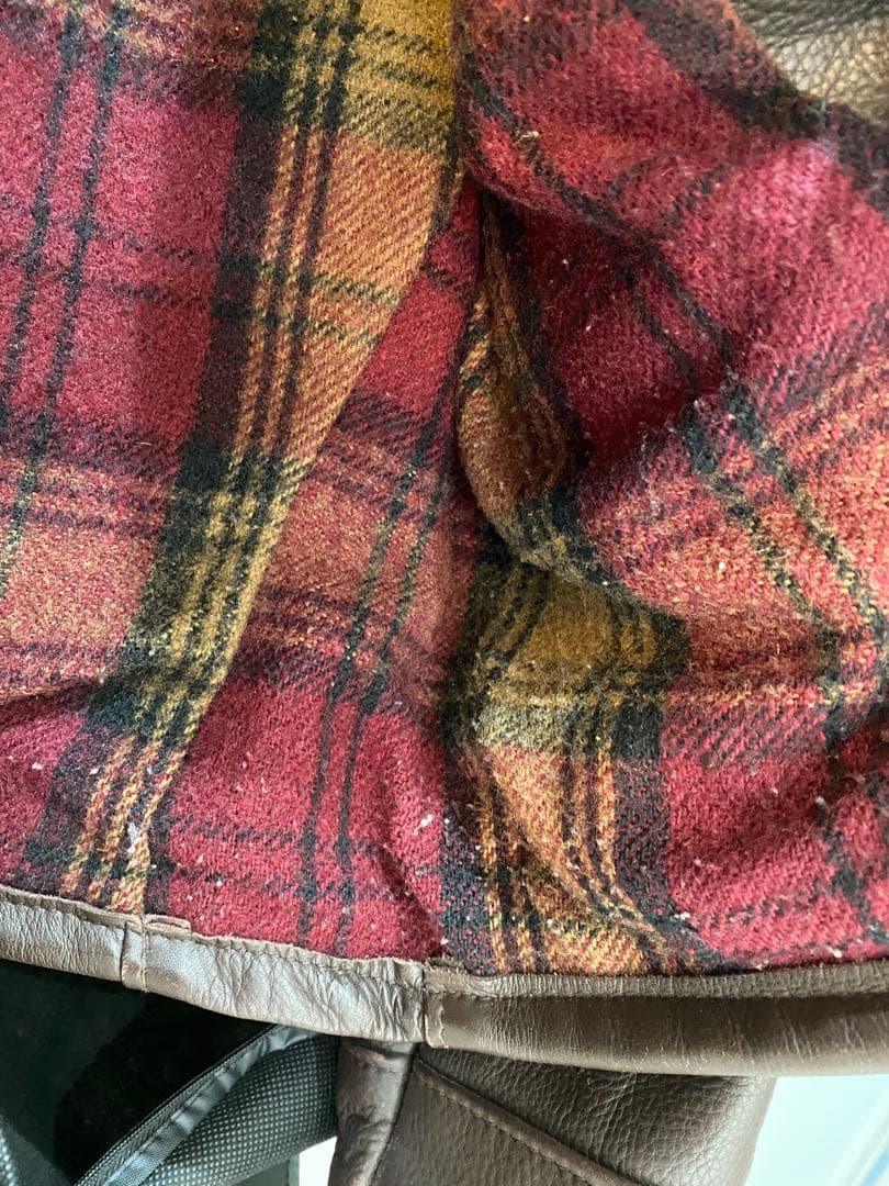 【値下】Schott シングルライダースジャケット サイズ38 ダークブラウン