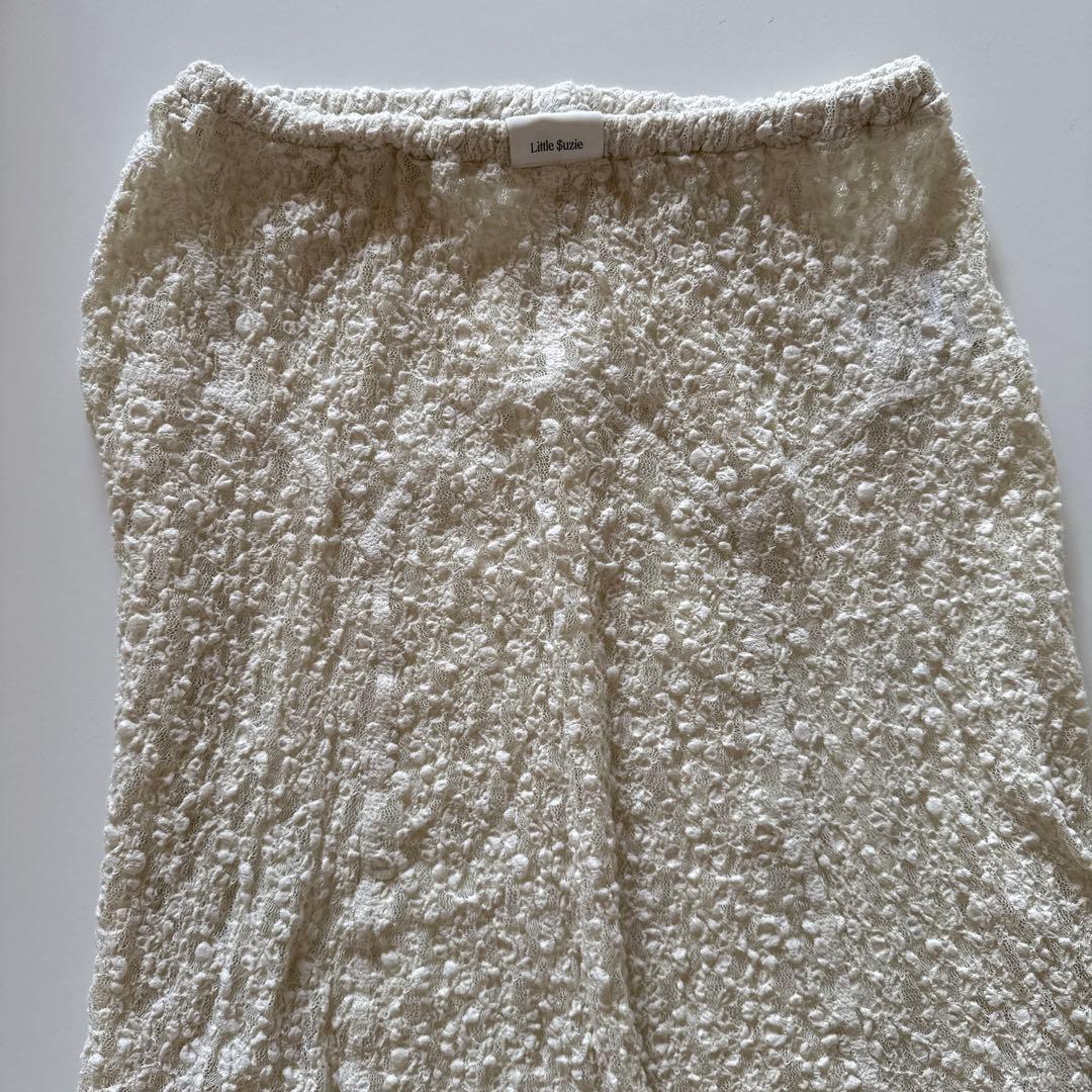 スカート \"Organic Shrink Lacee Panel Skirt\"